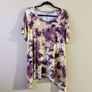 LOGO Tie Dye Shirt w/t Pockets